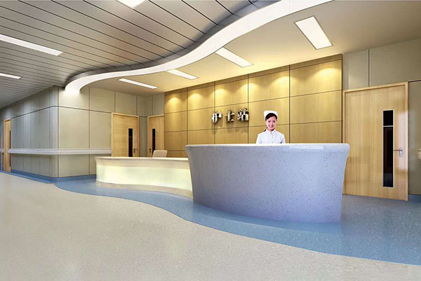 Why homogeneous vinyl floor is welcomed in hospital